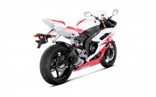 Akrapovic Slip-on Line Titanium Short met E-keur Yamaha YZF-R6 2006-2007